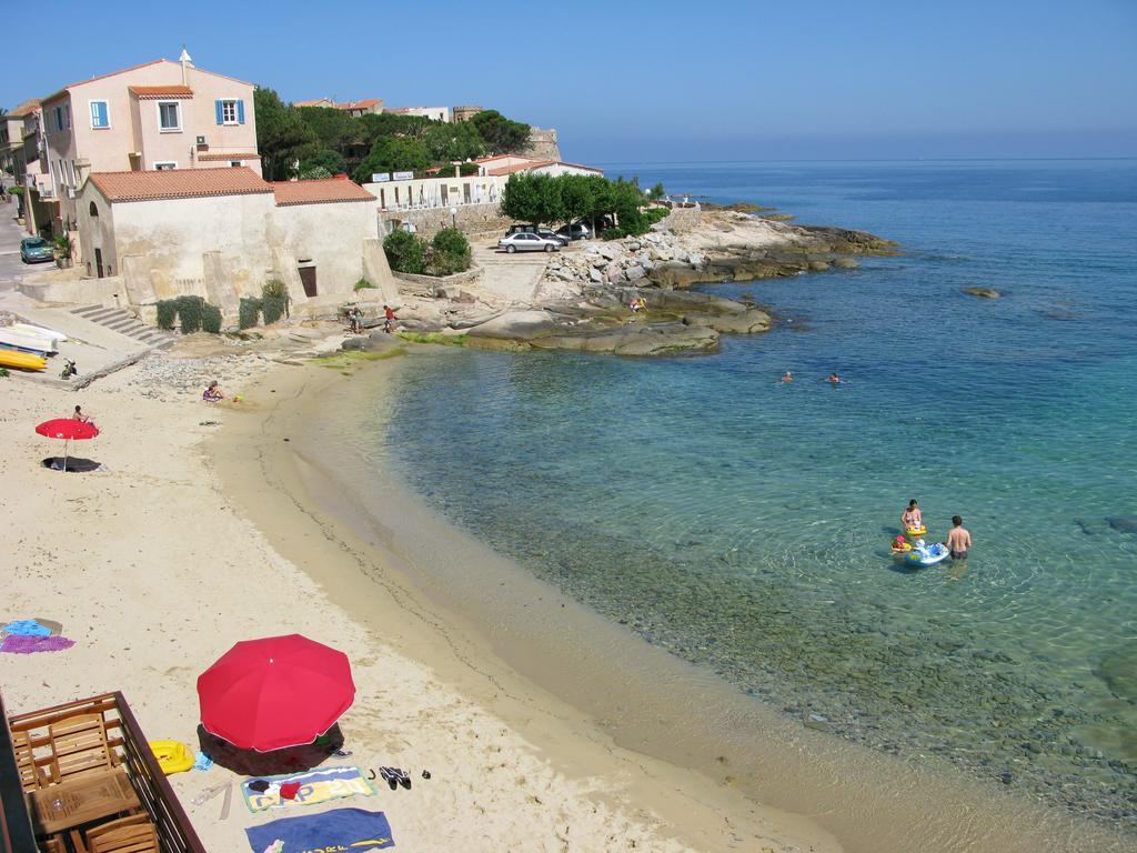 Hotel De La Plage Les Arcades Algajola  Luaran gambar